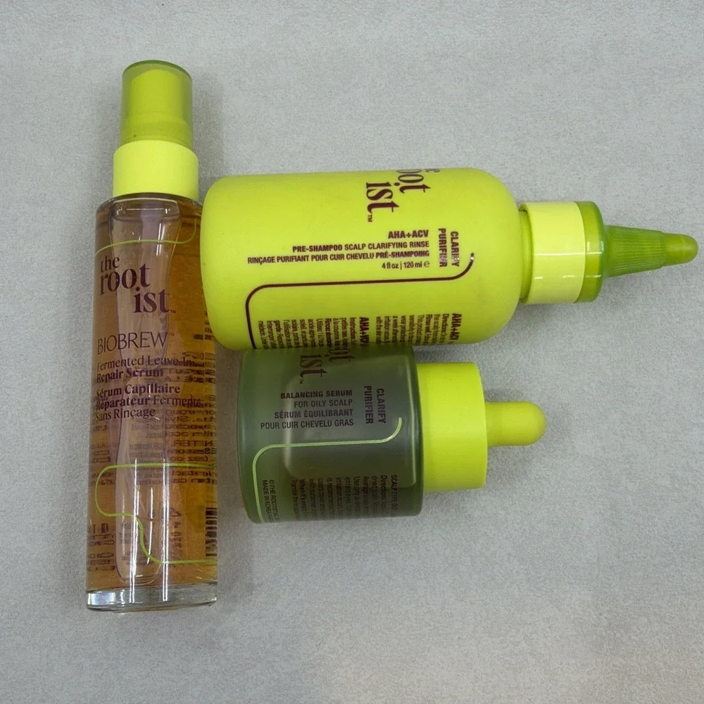 The Rootist Clarify Purifier Trio Balancing Serum Biobrow Leave In Scalp Rinse